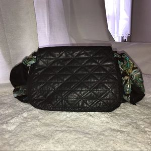 ALL SAINTS GORGEOUS QUILTED SOFT BLACK LEATHER